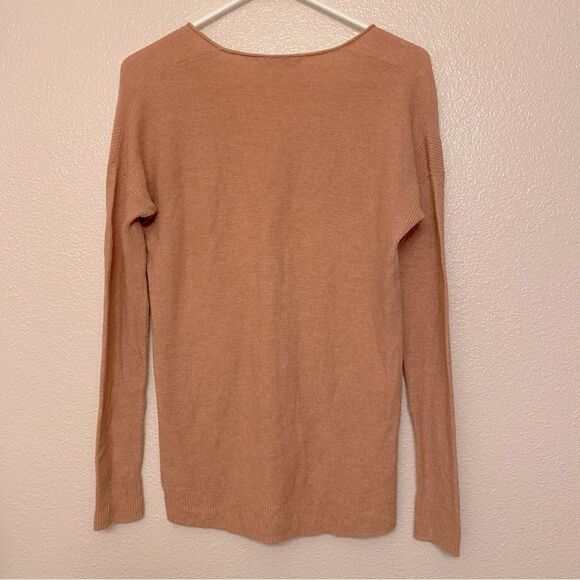 Madewell Kimball Pullover Sweater lightweight merino wool alpaca blend hi low XS - Picture 3 of 10